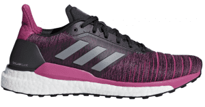 Womens Adidas Solar Glide Pink/Black-0