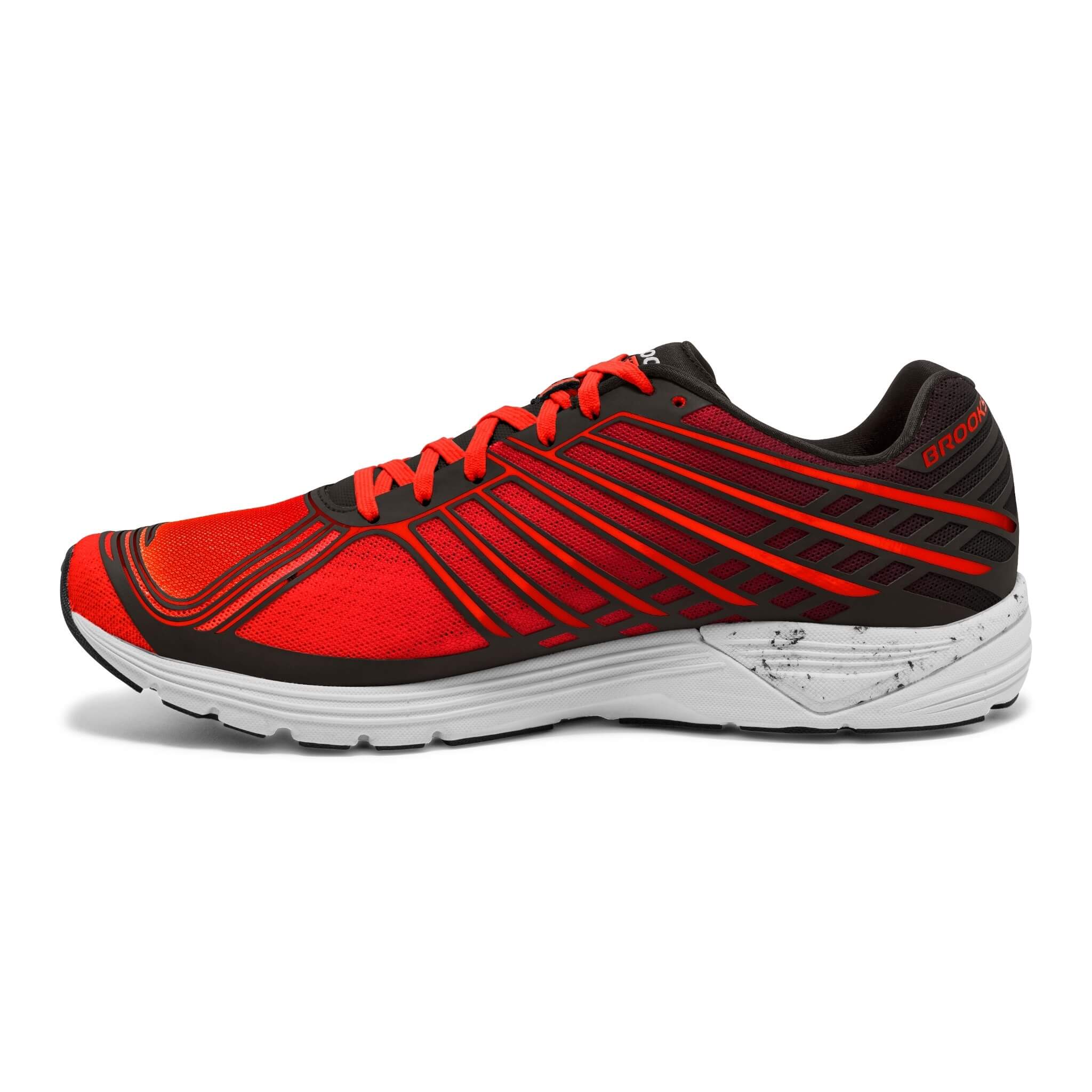 Brooks Asteria Mens Running Shoes Red Lightweight Speed Racing Trainers UK 7-12 