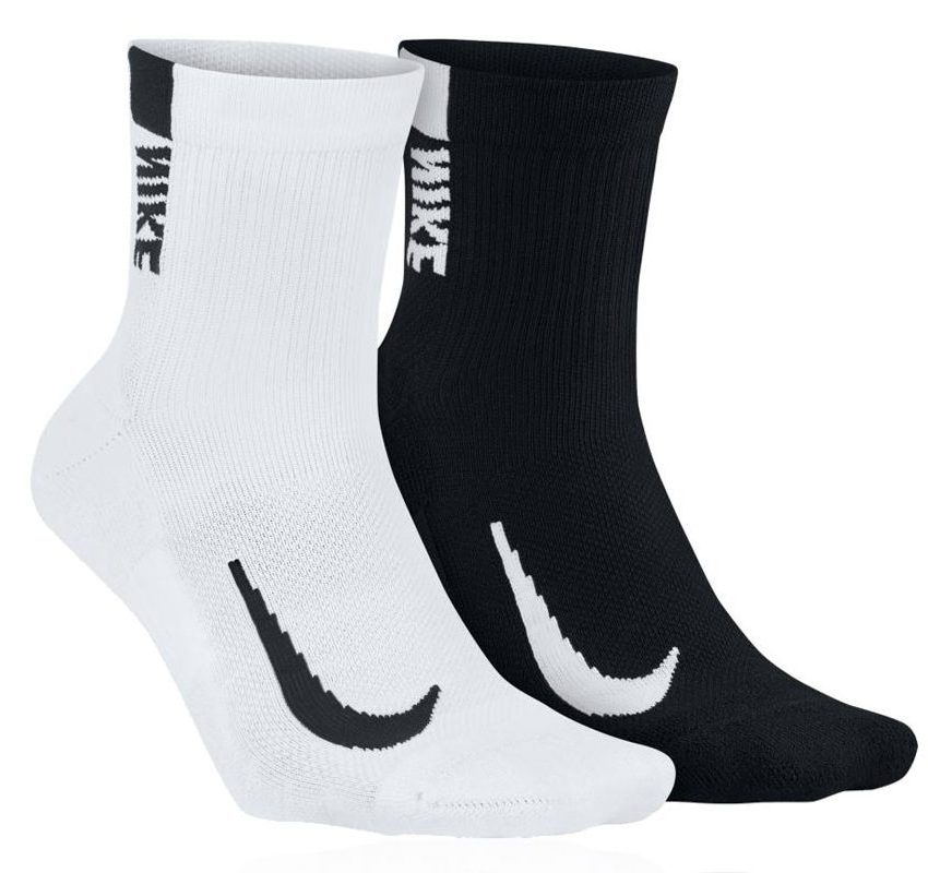 Nike Multiplier Running Sock Twin Pack Unisex - Sutton Runner
